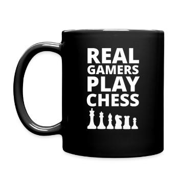Joueur d'échecs Joueur d'échecs - Mug uni - noir - Gauche