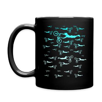 Vélo Vélo Vélo Vélo Homme Enfants - Mug uni - noir - Gauche