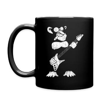 Singe Rock and Roll - Mug uni - noir - Gauche