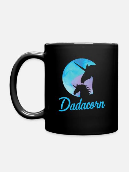 Dadacorn 7 - Full Colour Mug - black