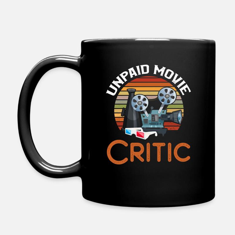 Critique de cinéma non rémunérée - Mug uni - noir
