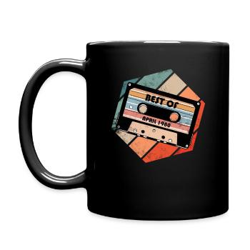 Best Of April 1980 - Full Colour Mug - black - Left