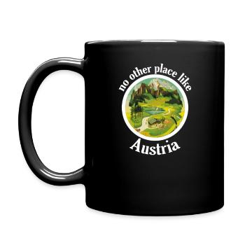 Autriche Autriche Vacances d'été Voyage Voyage - Mug uni - noir - Gauche