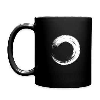circle - Full Colour Mug - black - Left