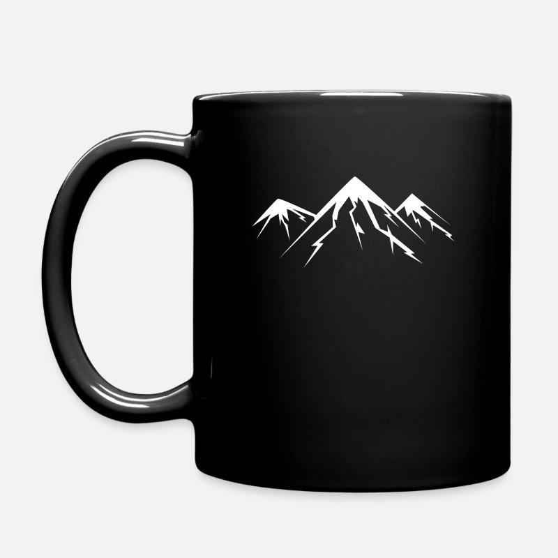 Montagnes de montagne - Mug uni - noir