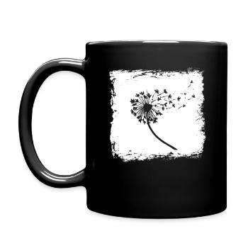 Un Beau pissenlit Pissenlit Souhaite-toi Quoi - Mug uni - noir - Gauche