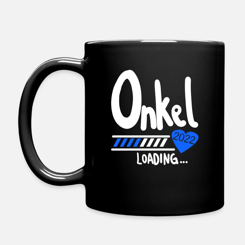Onkel 2022 loading - Tasse einfarbig - Schwarz
