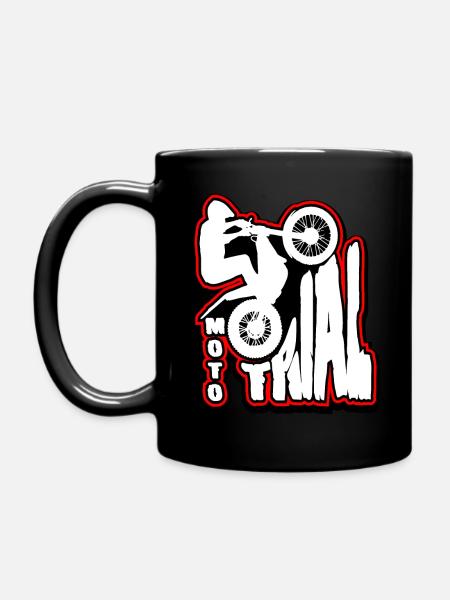 Pilotes de Moto Trial - Mug uni - noir