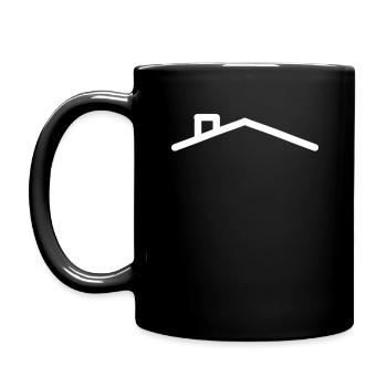 House Roof - Full Colour Mug - black - Left
