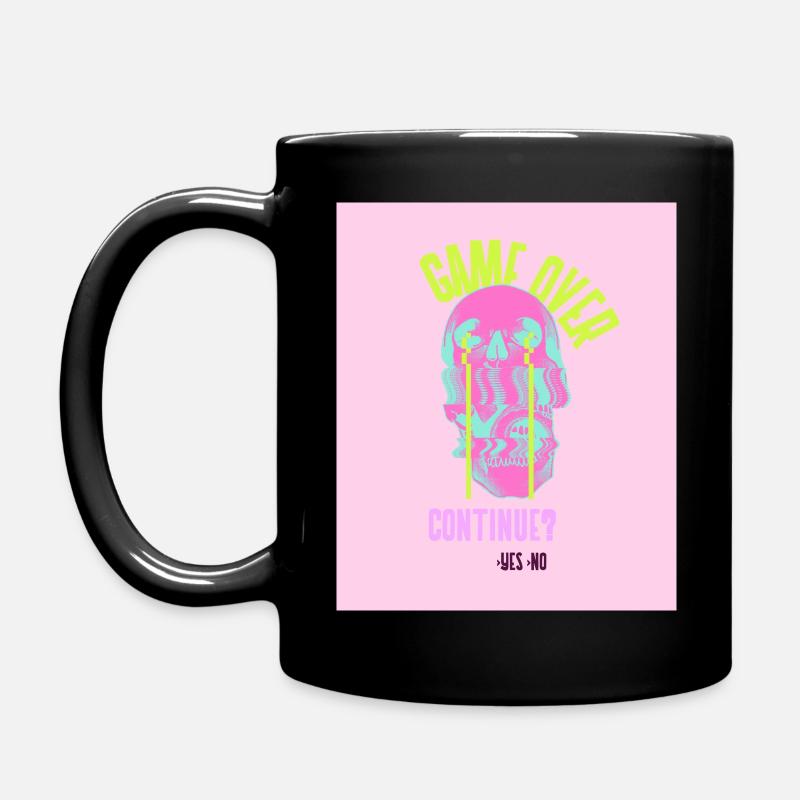 GAME OVER II - Techno Festival - Mug uni - noir