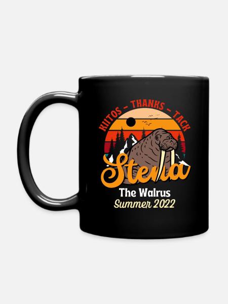 Danke Stena Mursu Sommer 2022 - Tasse einfarbig - Schwarz