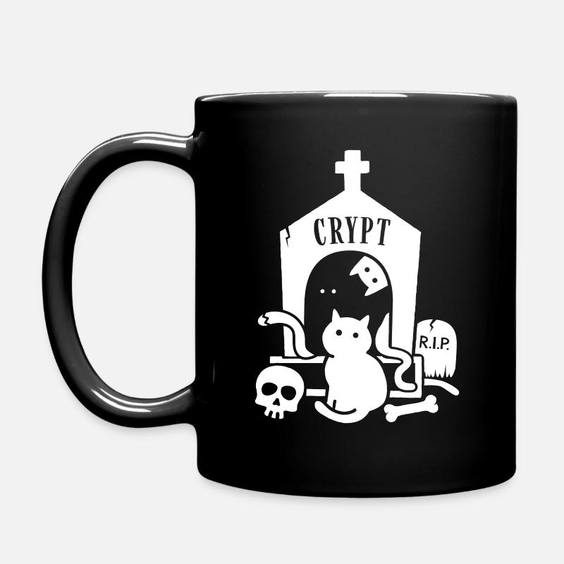 Schwänze aus der Krypta - Tasse einfarbig - Schwarz