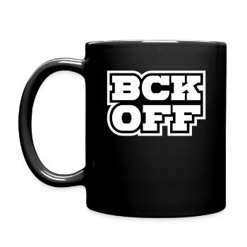Partez! - Mug uni - noir - Gauche