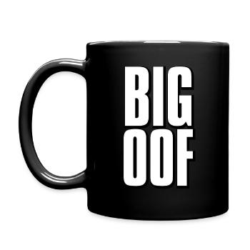 Grand oof mème - Mug uni - noir - Gauche
