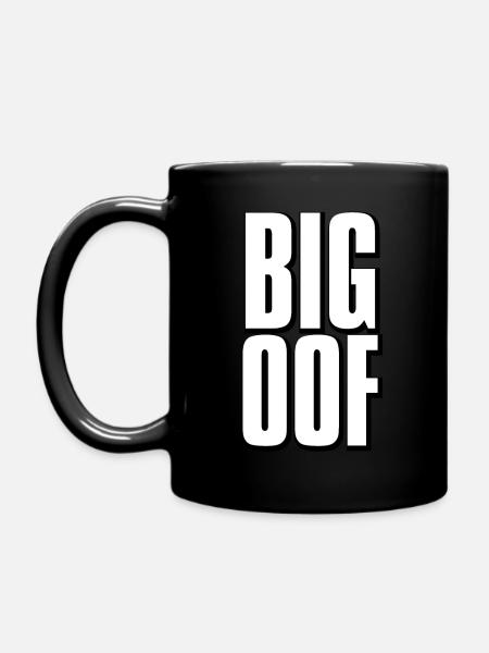 Großes oof Meme - Tasse einfarbig - Schwarz