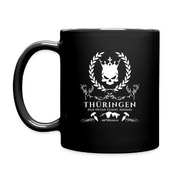 Thüringen-Der Osten feiert anders ! - Tasse einfarbig - Schwarz - Links