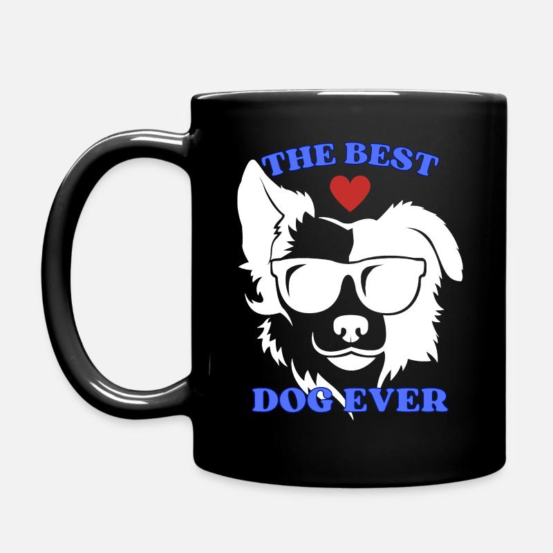 Der Border Collie ist der beste Hund aller Zeiten. - Tasse einfarbig - Schwarz