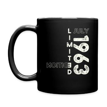 60th Birthday Man Original Juillet 1963 - Mug uni - noir - Gauche