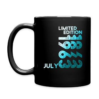 60th Birthday Man Original Juillet 1963 - Mug uni - noir - Gauche