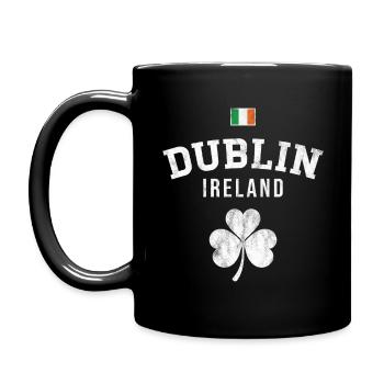 Dublin, Irlande - Mug uni - noir - Gauche