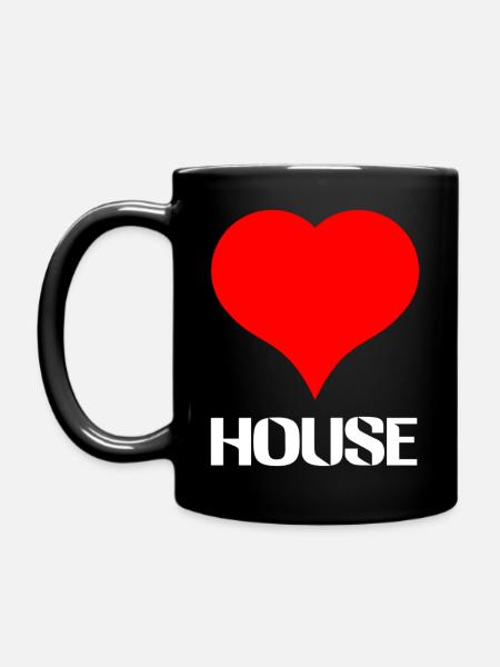 For The Love Of House! - Full Colour Mug - black