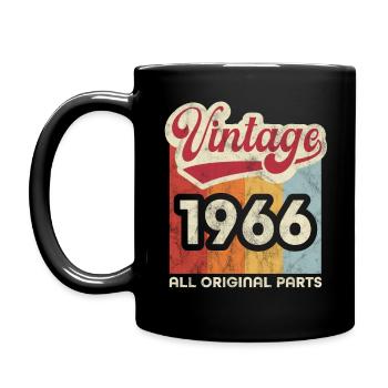 Millésime 1966 - Mug uni - noir - Gauche