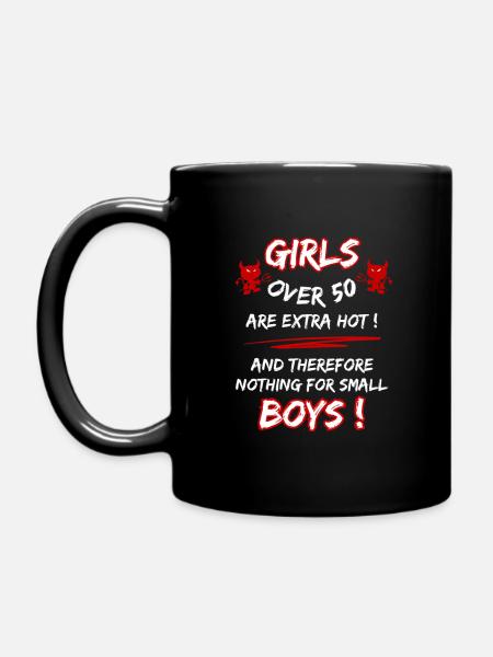 Les femmes de plus de 50 ans sont très sexy... 50e anniversaire - Mug uni - noir