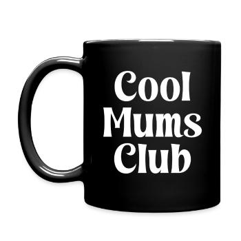 Club des mamans fraîches - Mug uni - noir - Gauche