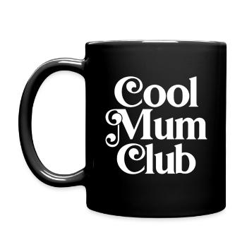 Cooler Mama-Club - Tasse einfarbig - Schwarz - Links