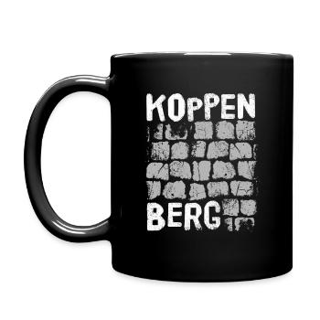 KOPPENBERG KOPFSTEINPFLASTER FLANDERN RENNRAD - Tasse einfarbig - Schwarz - Links