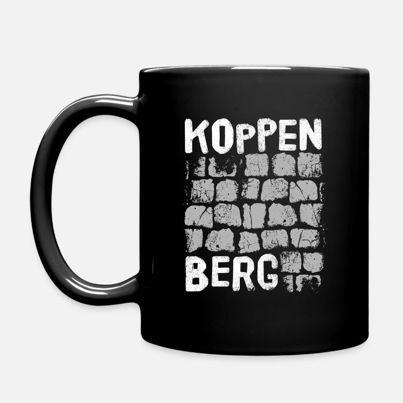 KOPPENBERG KOPFSTEINPFLASTER FLANDERN RENNRAD - Tasse einfarbig - Schwarz