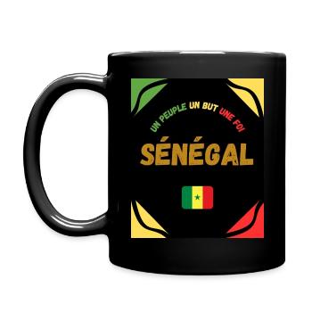 SENEGAL - Full Colour Mug - black - Left