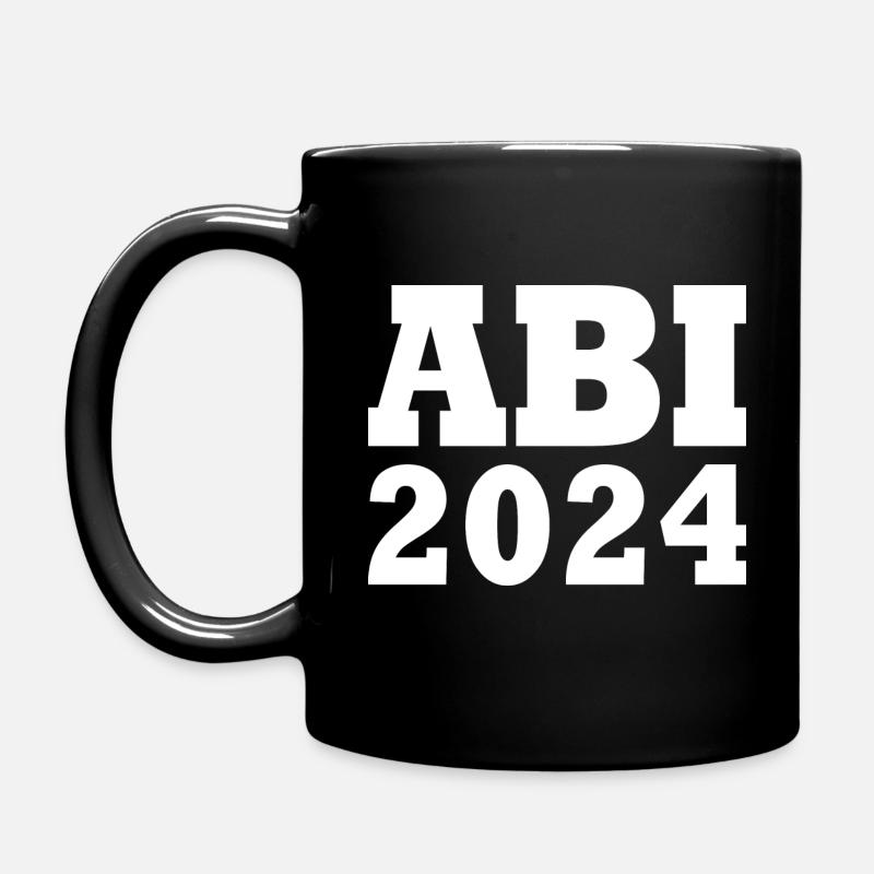 Abi 2024 - Tasse einfarbig - Schwarz