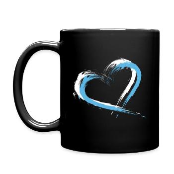 San Marino - Tasse einfarbig - Schwarz - Links