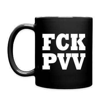 pvv - Mug uni - noir - Gauche