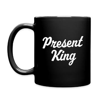 Present King - Full Colour Mug - black - Left