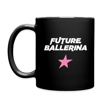 Future ballerine - Mug uni - noir - Gauche