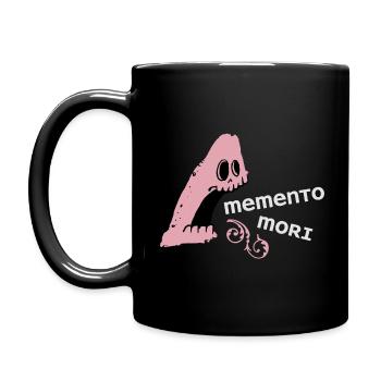 Memento Mori - Full Colour Mug - black - Left