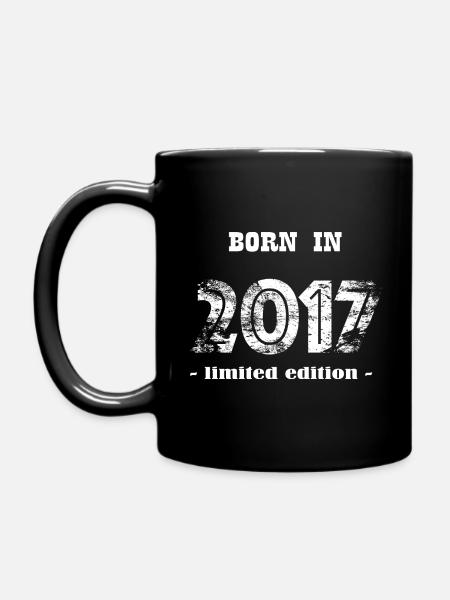 NÉ EN 2017 - édition limitée - Mug uni - noir