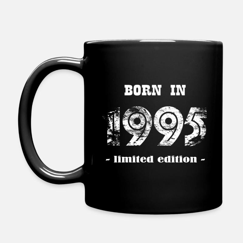 BORN IN 1995 - limited edition - Tasse einfarbig - Schwarz