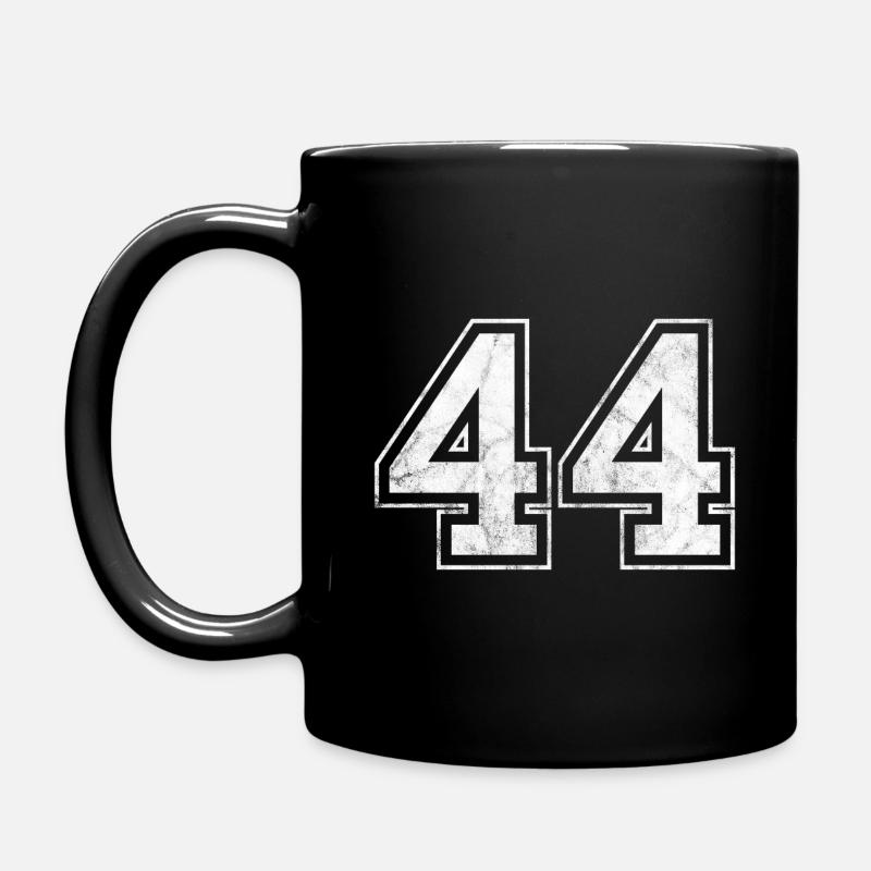 Numéro 44 - Mug uni - noir