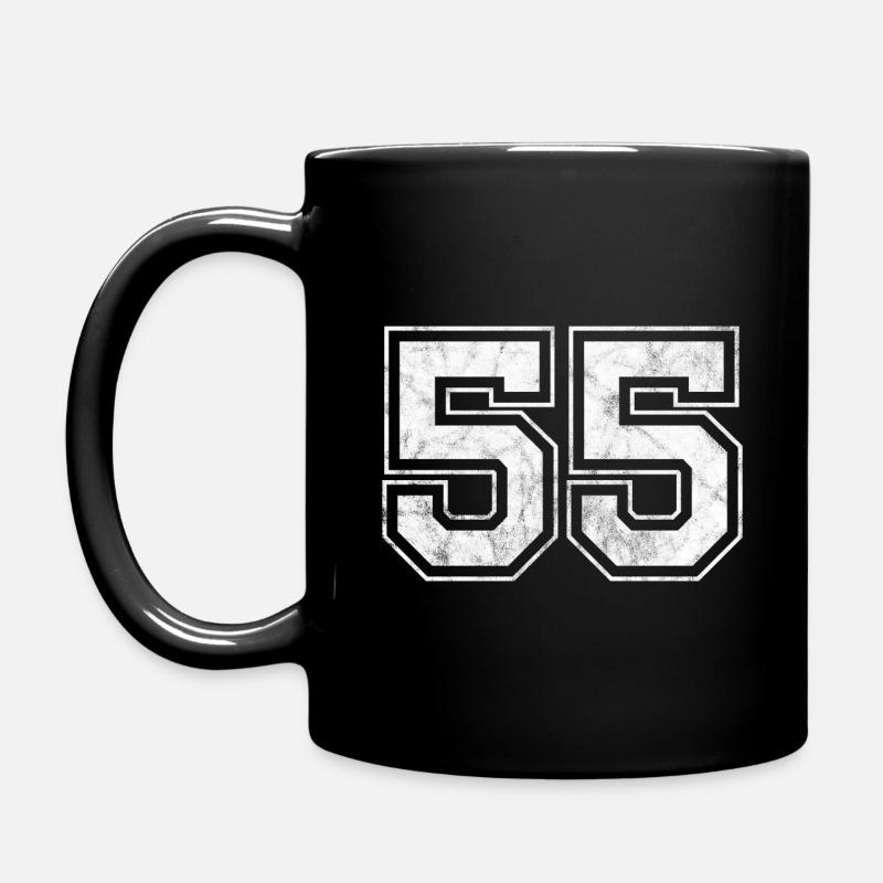 Numéro 55 - Mug uni - noir