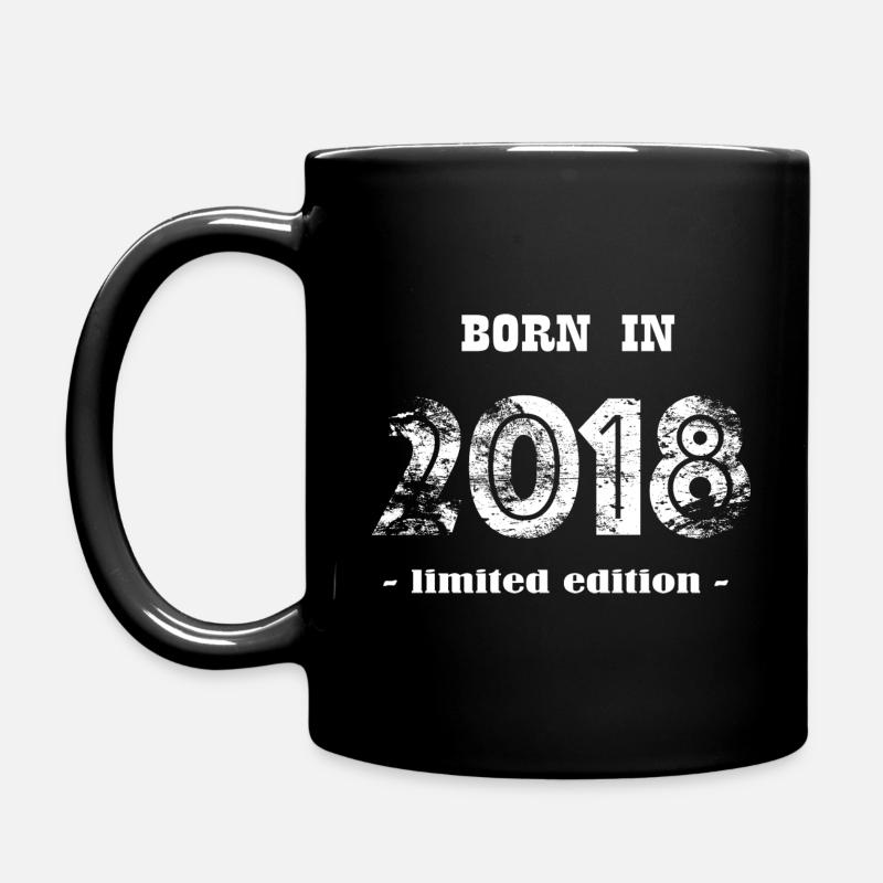 BORN IN 2018- limited edition - Tasse einfarbig - Schwarz