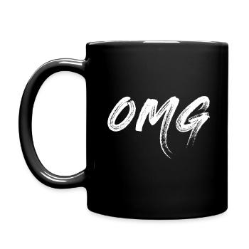 OMG, blanc - Mug uni - noir - Gauche