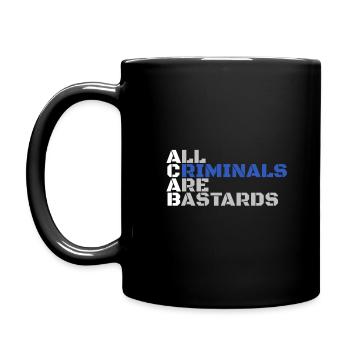 ACAB Citation - Mug uni - noir - Gauche