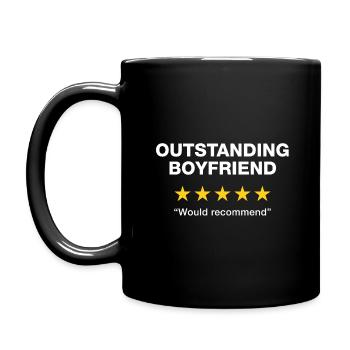 Petit ami exceptionnel - Mug uni - noir - Gauche