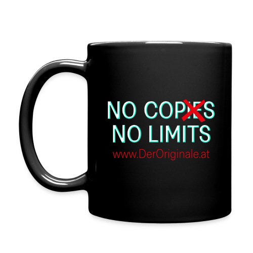 derOriginale.at Logo No Cops No Limits - Tasse einfarbig