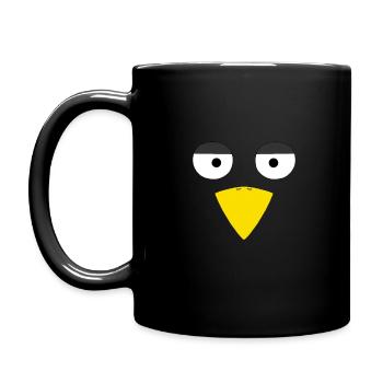 Crow - Full Colour Mug - black - Left
