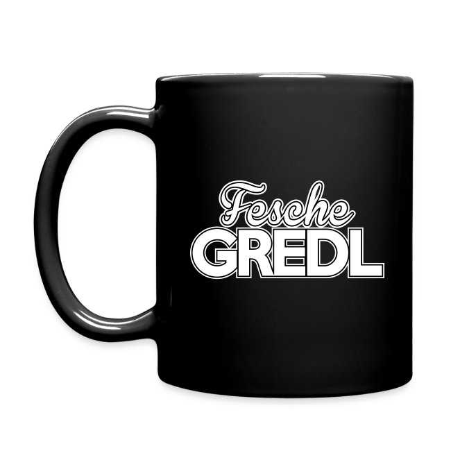 Vorschau: Fesche Gredl - Häferl (schwarz)