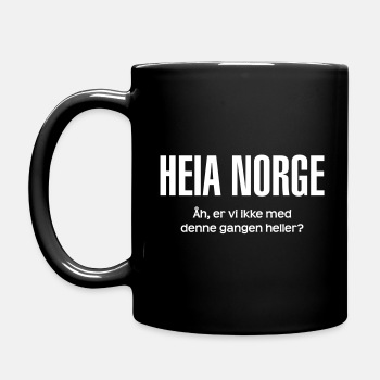 Heia Norge - Åh, er vi ikke med ... - Kaffekopp  / kaffekrus